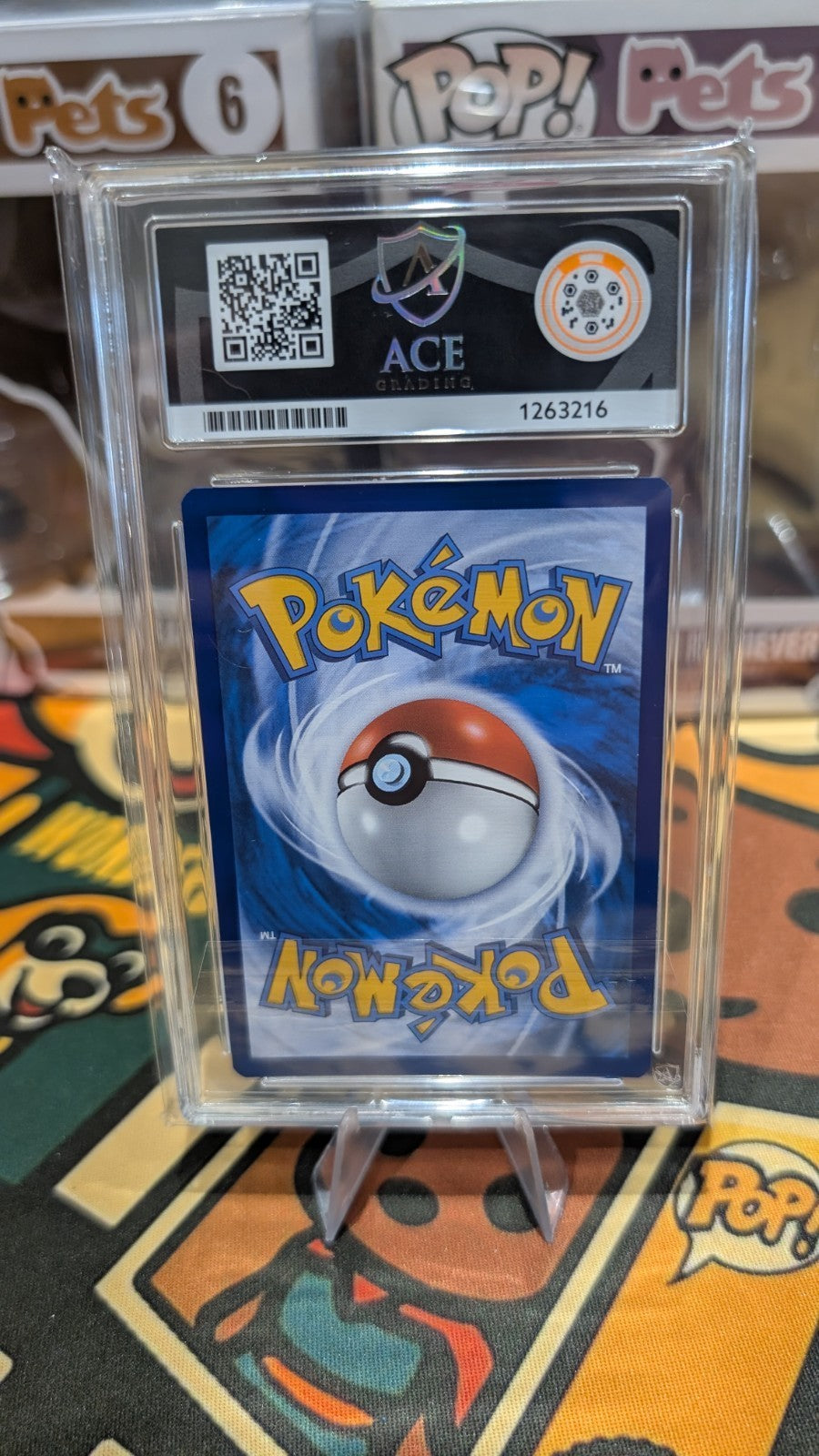 Graded Fennekin Chaos Rising Promo 080 Pokemon Center Stamped Ace Grading 10
