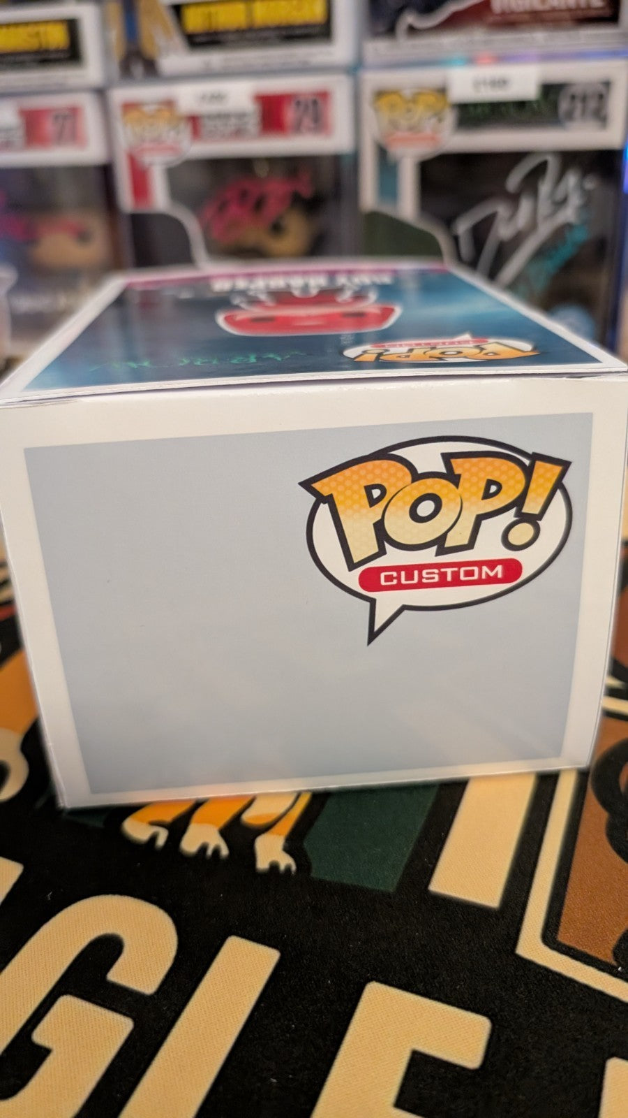 DC Custom Funko Pop Signed Colton Haynes with SWAU COA Arrow Roy Harper /Arsenal