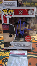 Paul Heyman Signed Autographed WWE Funko Pop 113 Vinyl Figure JSA Witnessed COA