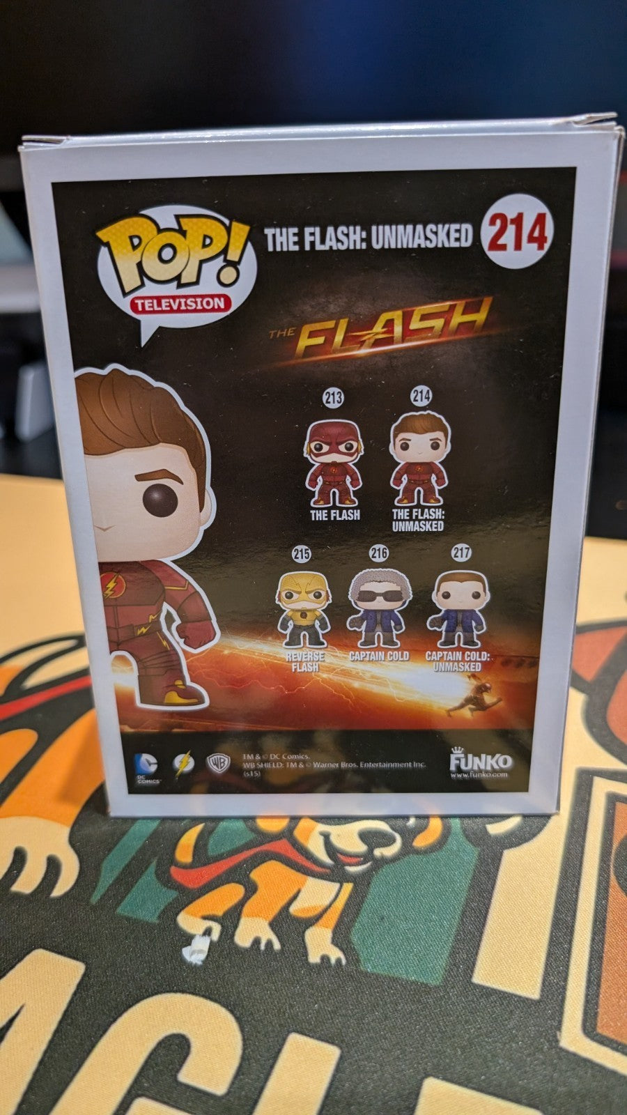 Funko POP! The Flash: Unmasked #214 SDCC 2015 Limited Edition Exclusive - Grail