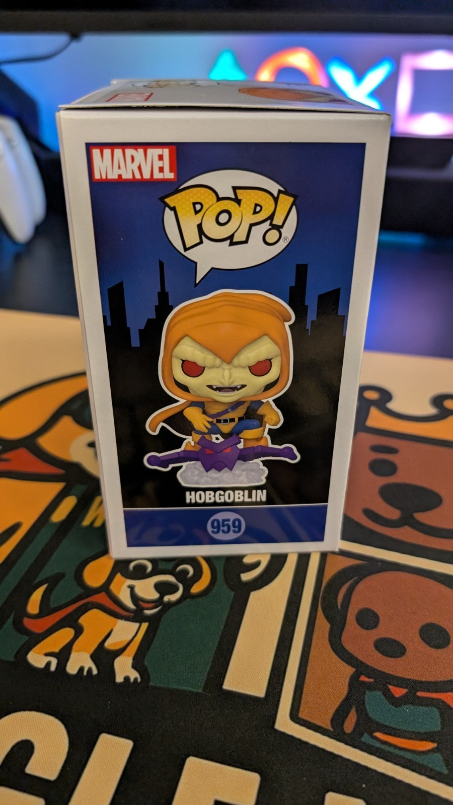 Funko Pop Marvel Spider-Man Hobgoblin 959 Signed by James Franco with JSA COA