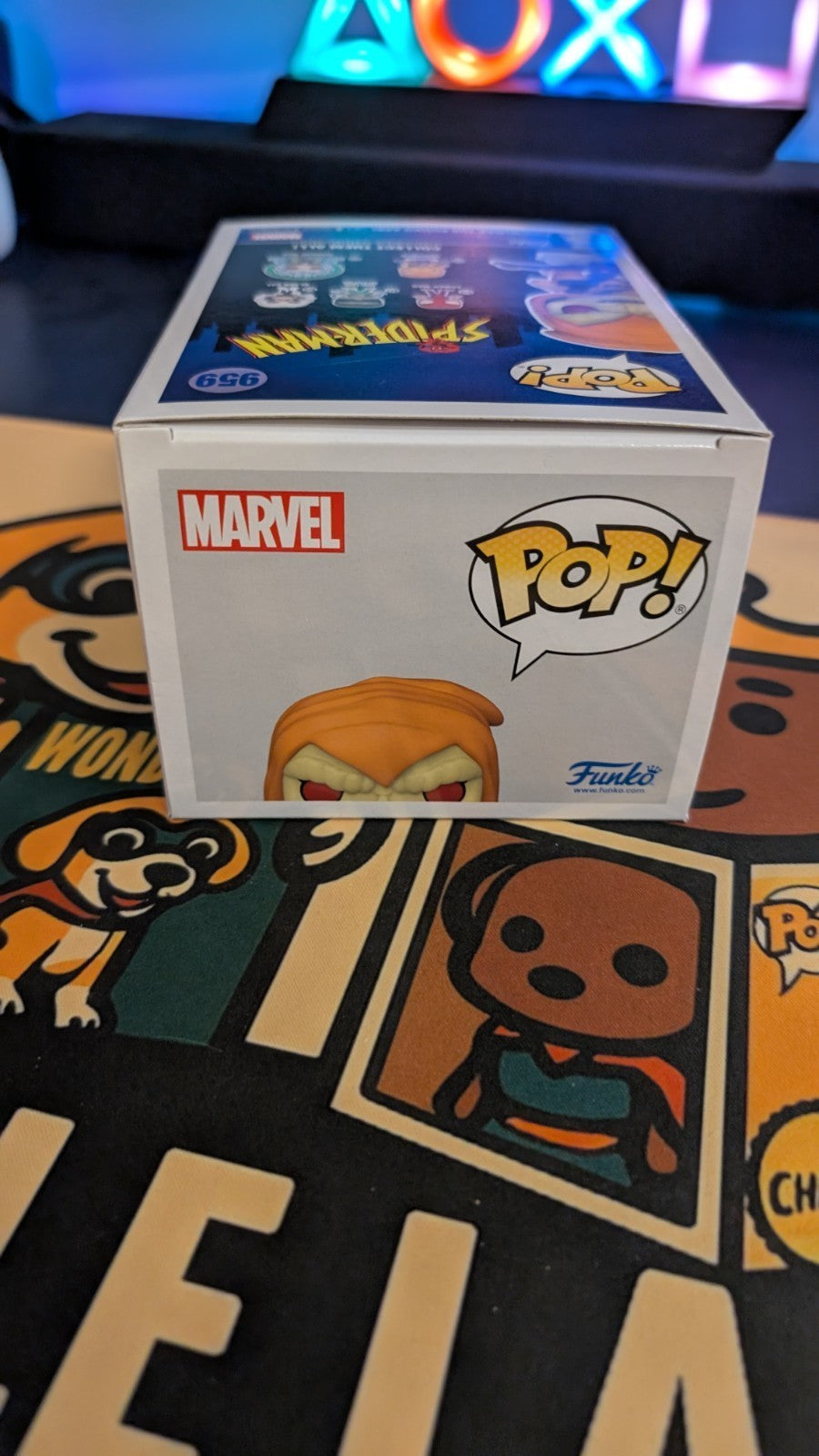 Funko Pop Marvel Spider-Man Hobgoblin 959 Signed by James Franco with JSA COA