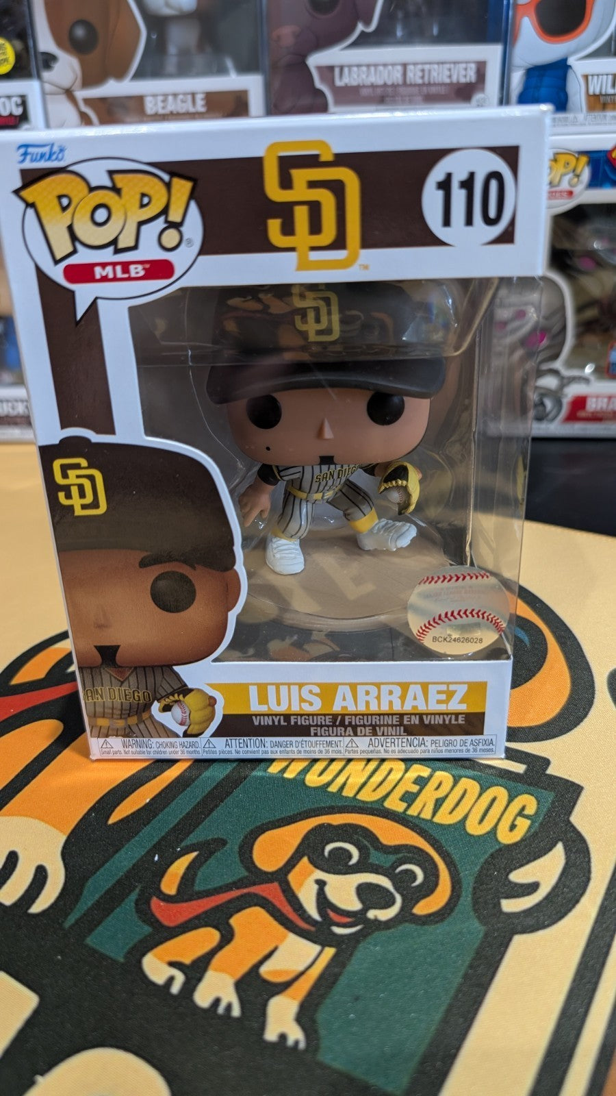 Luis Arraez Funko Pop! MLB: Vinyl Figure #110 San Diego Padres