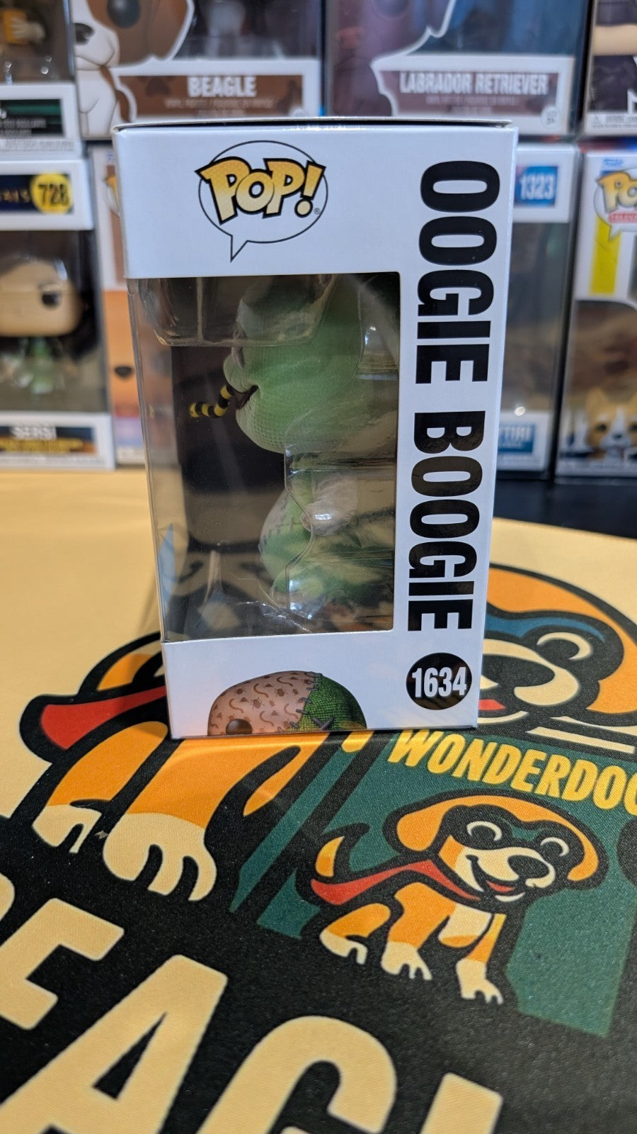 Funko POP! The Nightmare Before Christmas 1634 Oogie Boogie (Flocked) NEW BNIB
