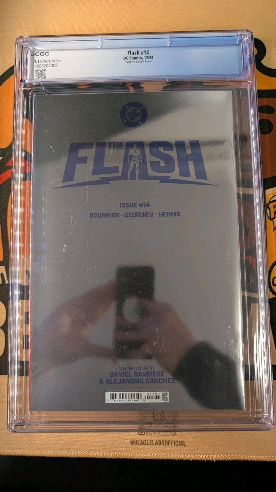 Flash #14 Sampere Foil Variant CGC 9.6 DC Comics CGC Graded 9.6