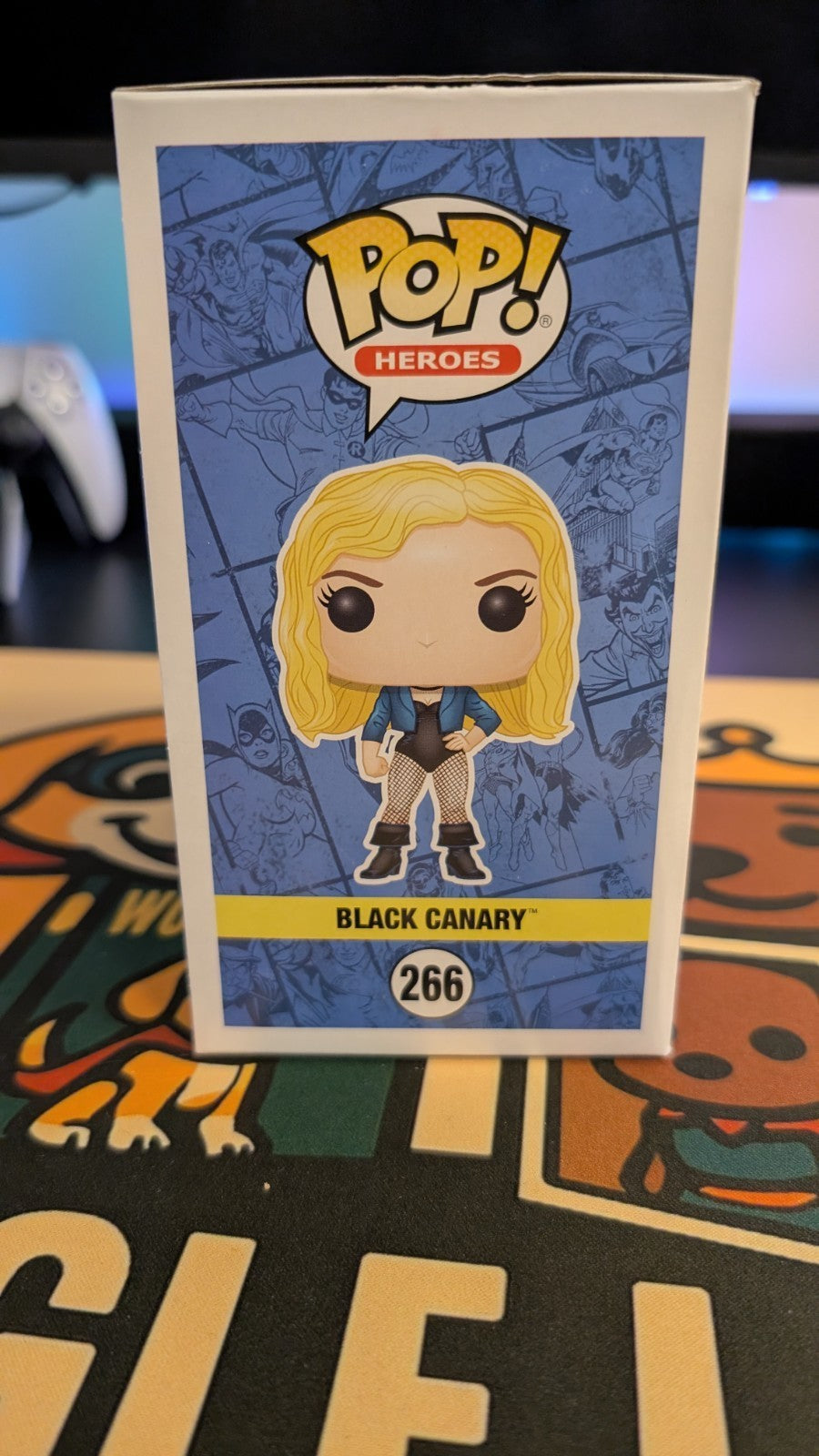 Funko Pop! DC Superheroes Arrow Black Canary Signed Katie Cassidy SWAU COA #266