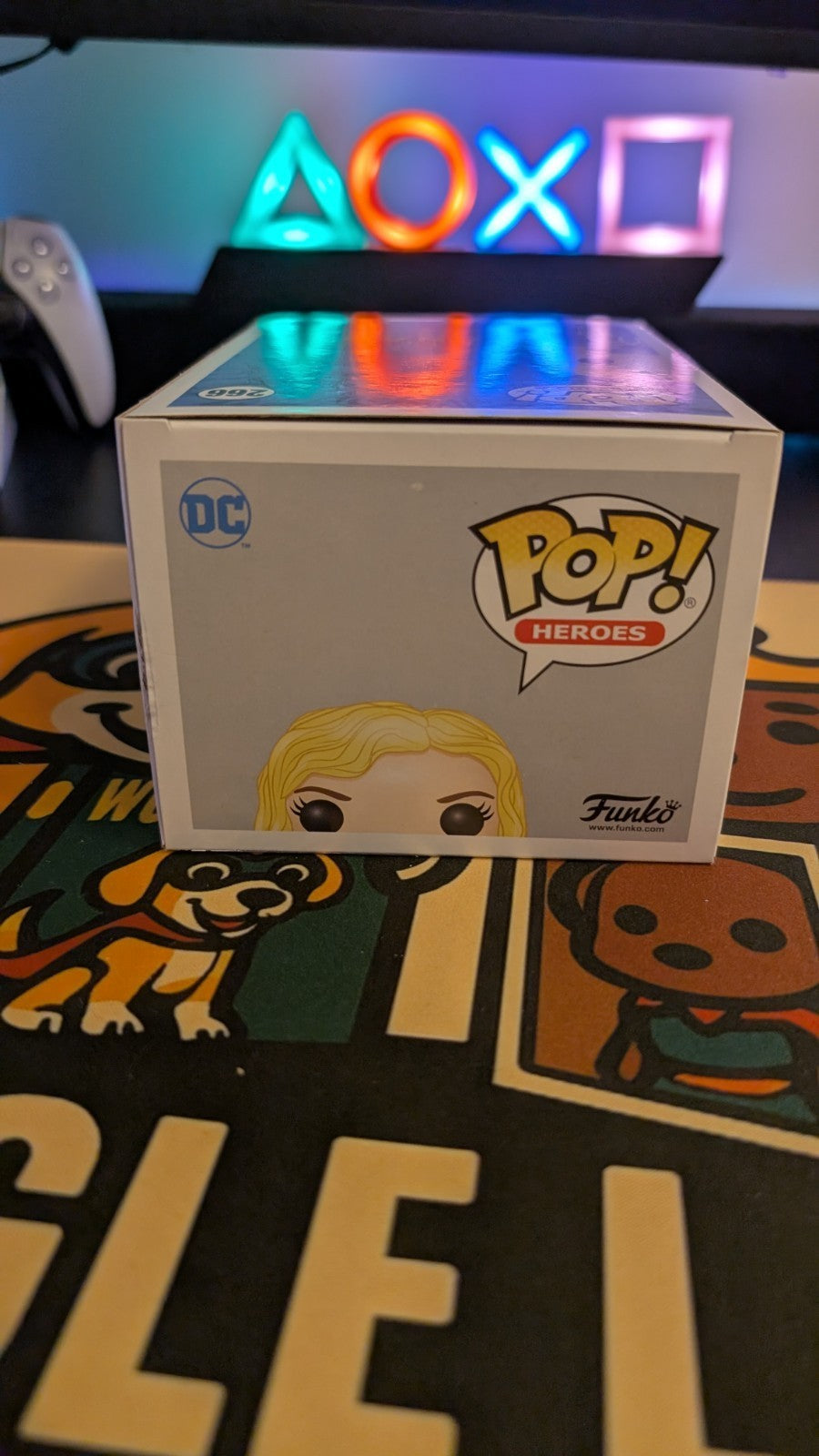 Funko Pop! DC Superheroes Arrow Black Canary Signed Katie Cassidy SWAU COA #266