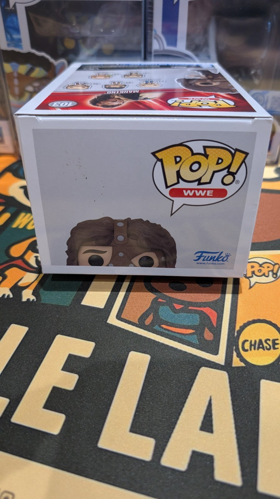 Funko Pop! WWE Mankind #103 Special Edition With Protector
