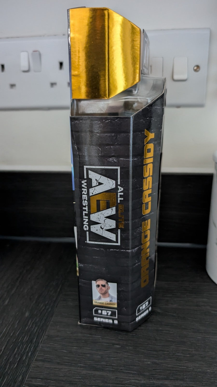 AEW Unrivaled Series 3 Orange Cassidy Signed Wrestling Figure SWAU COA WWE