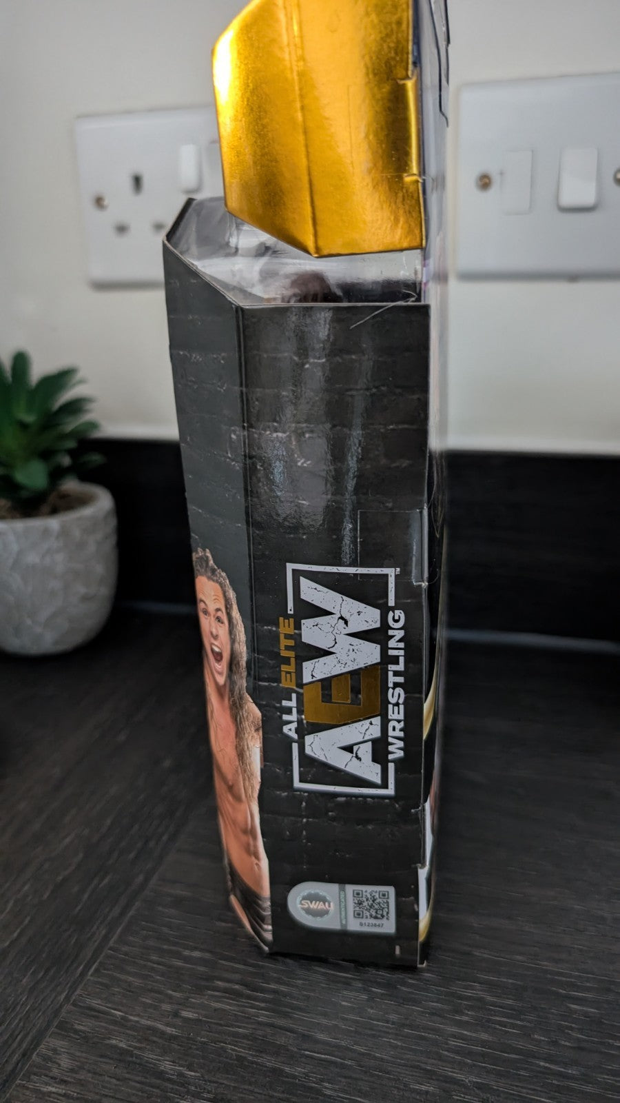 AEW Unrivaled Series 5 Jungle Boy Jack Perry Signed WrestlingFigure SWAU COA WWE