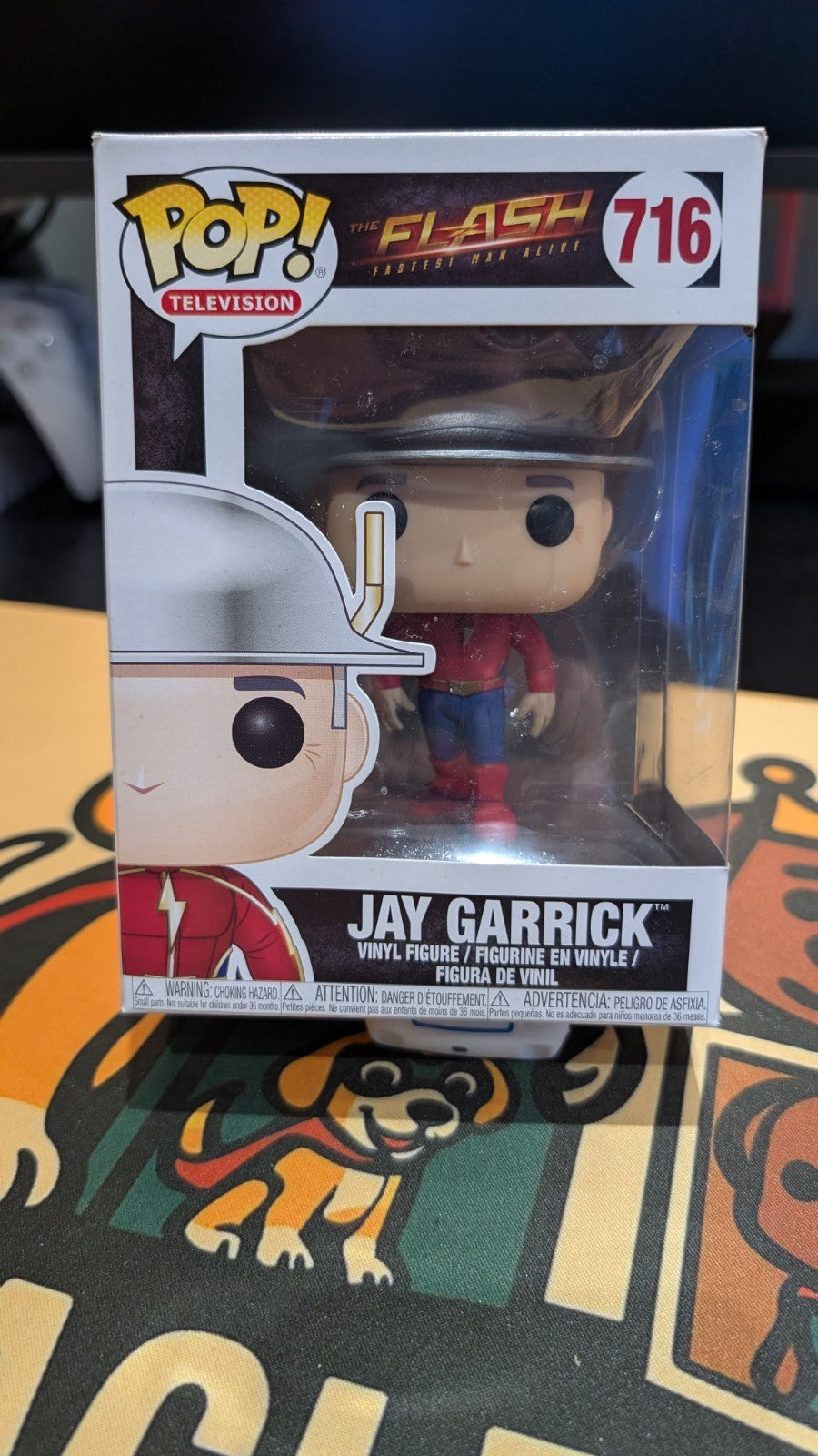 Funko Pop! Vinyl DC Television CW The Flash Jay Garrick #716 Vaulted 2018