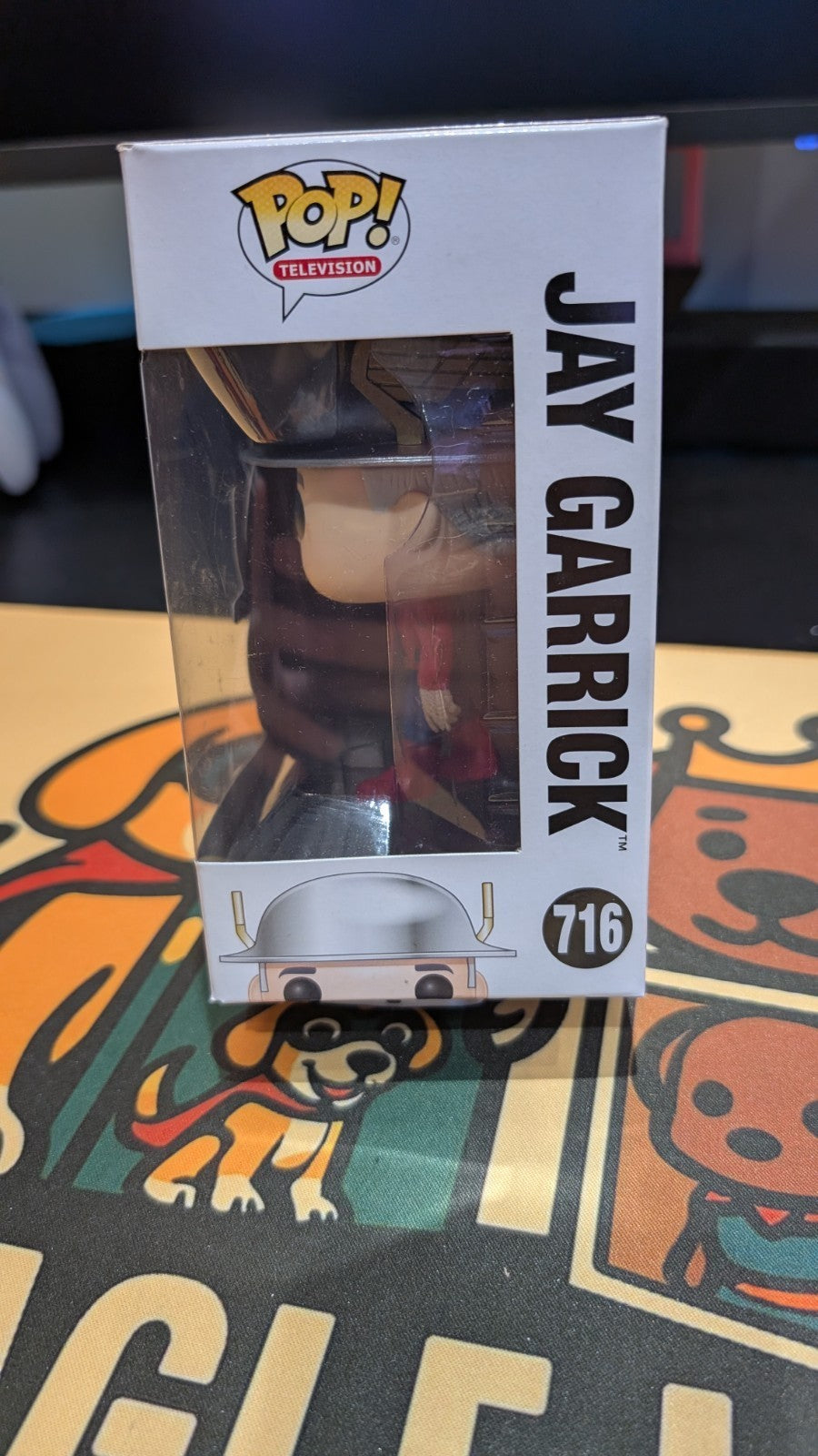 Funko Pop! Vinyl DC Television CW The Flash Jay Garrick #716 Vaulted 2018