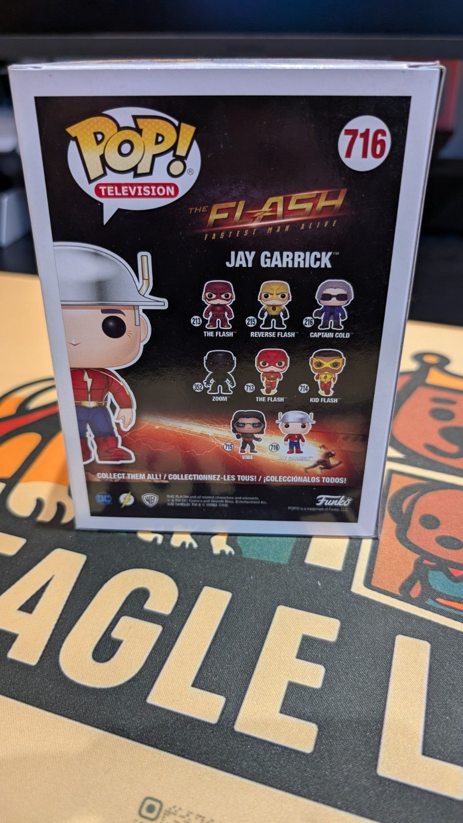 Funko Pop! Vinyl DC Television CW The Flash Jay Garrick #716 Vaulted 2018