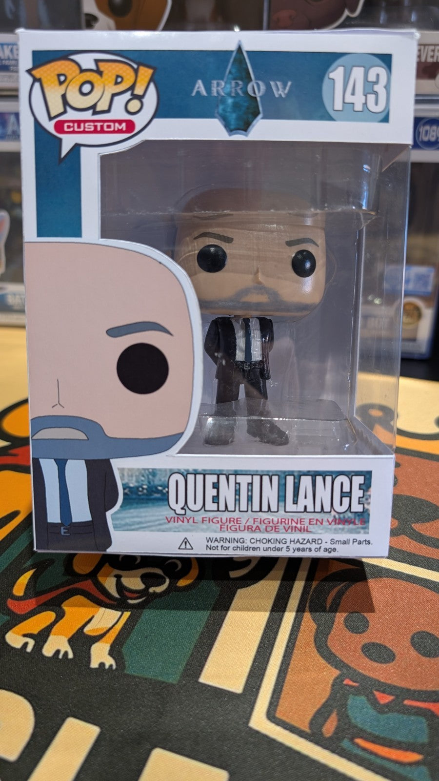 Custom Funko Pop! TV DC Heroes Arrow Quentin Lance