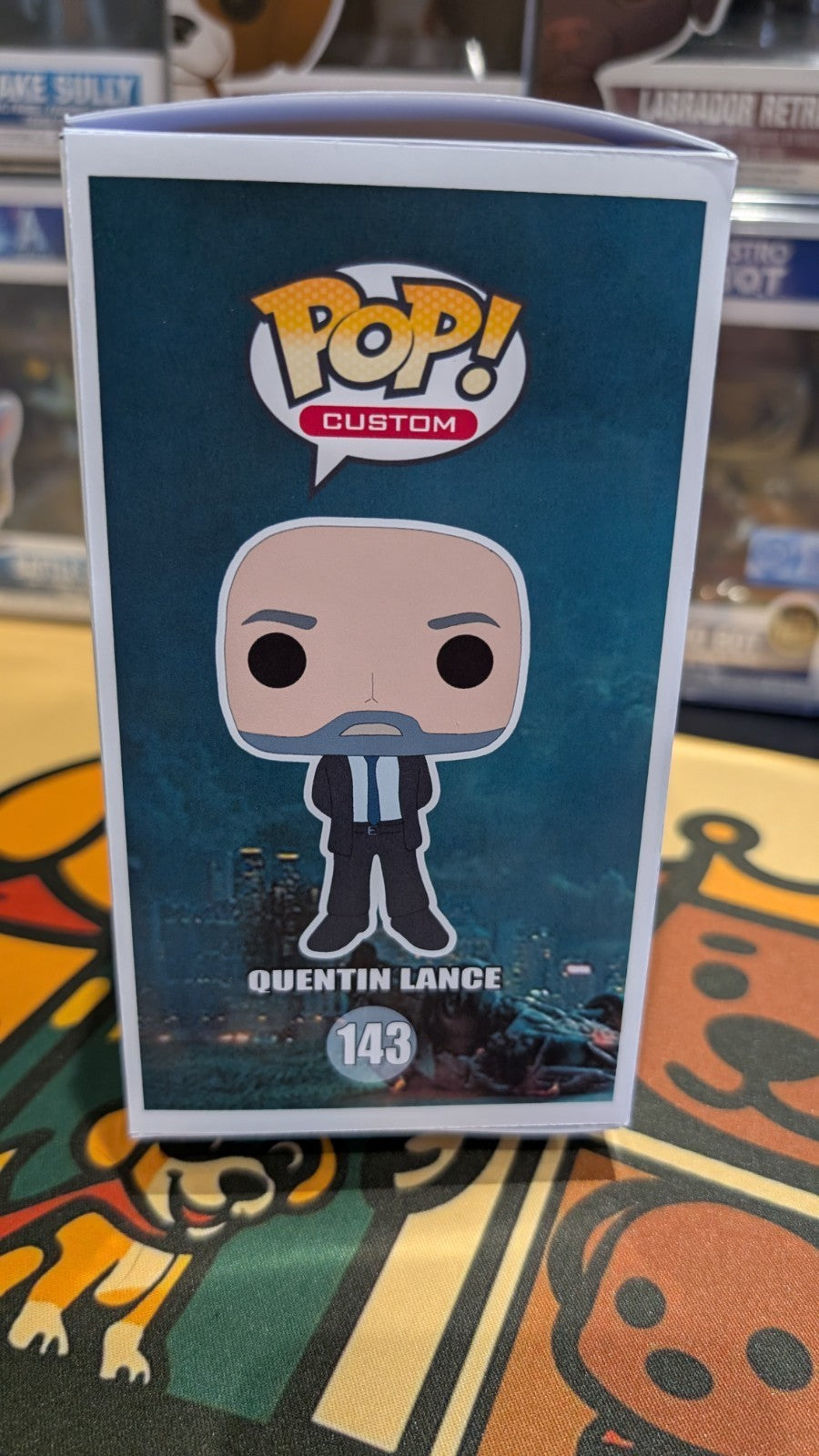 Custom Funko Pop! TV DC Heroes Arrow Quentin Lance