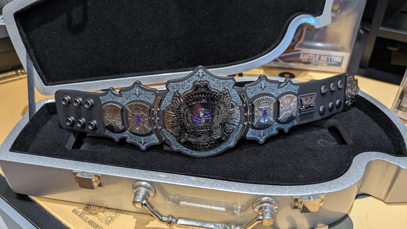 WWE Undertaker 30 Years Signature Series Mini Championship Belt Official Winged