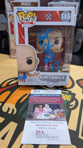 Kurt Angle Autographed Funko Pop #146 Signed JSA COA WWE WWF TNA Wrestling