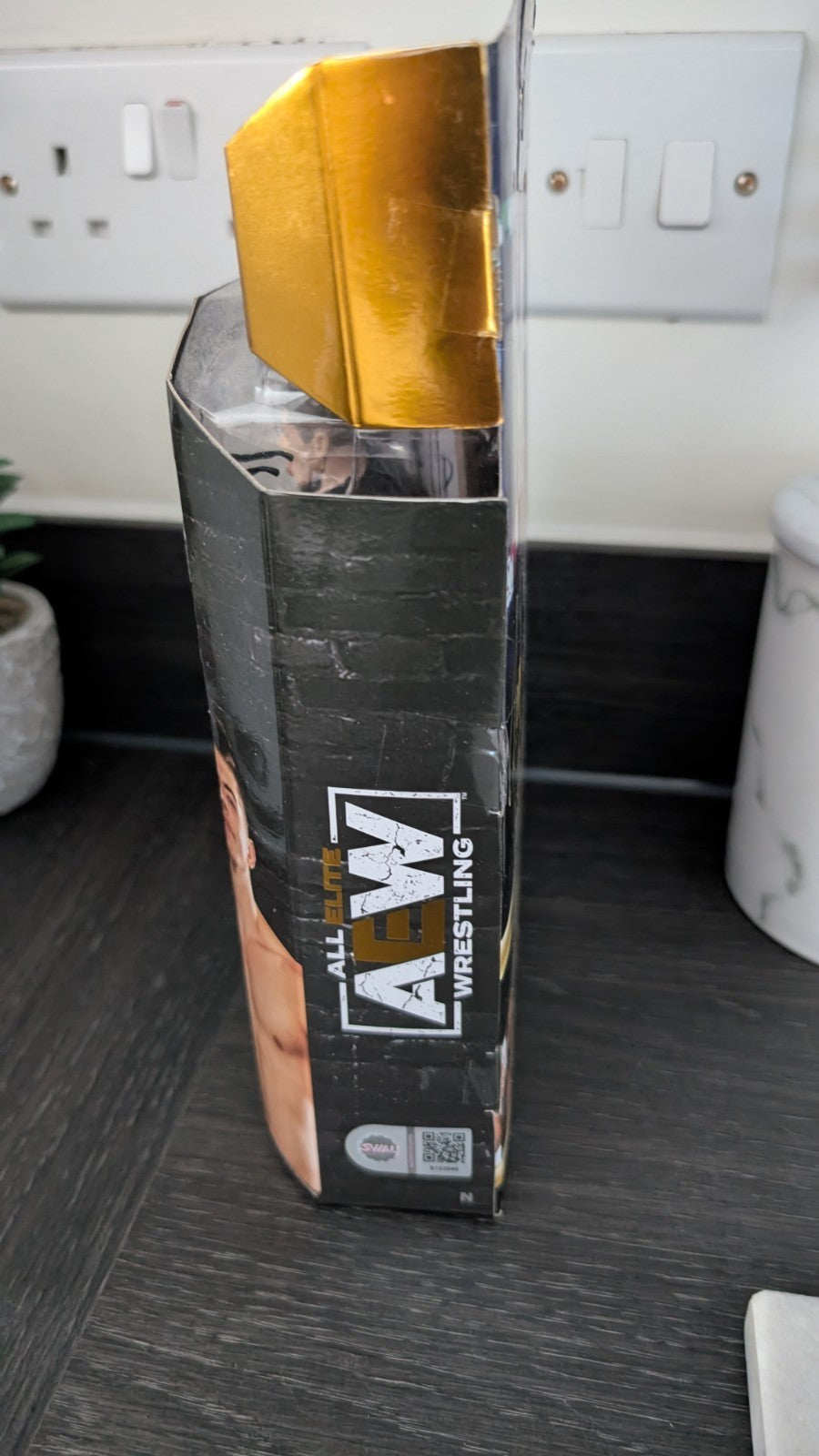 AEW SAMMY GUEVARA Signed Action Figure Series 4 #30 with SWAU COA WWE Wrestling