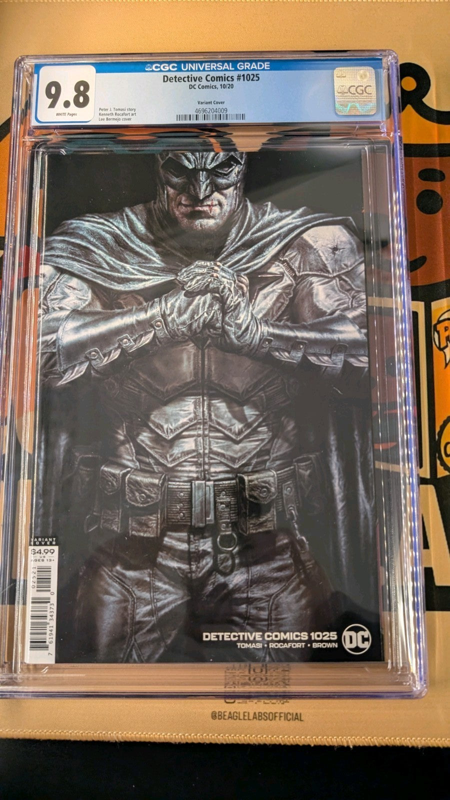 DETECTIVE COMICS #1025  BATMAN (LEE BERMEJO VARIANT) COMIC ~ CGC GRADED 9.8 NM/M
