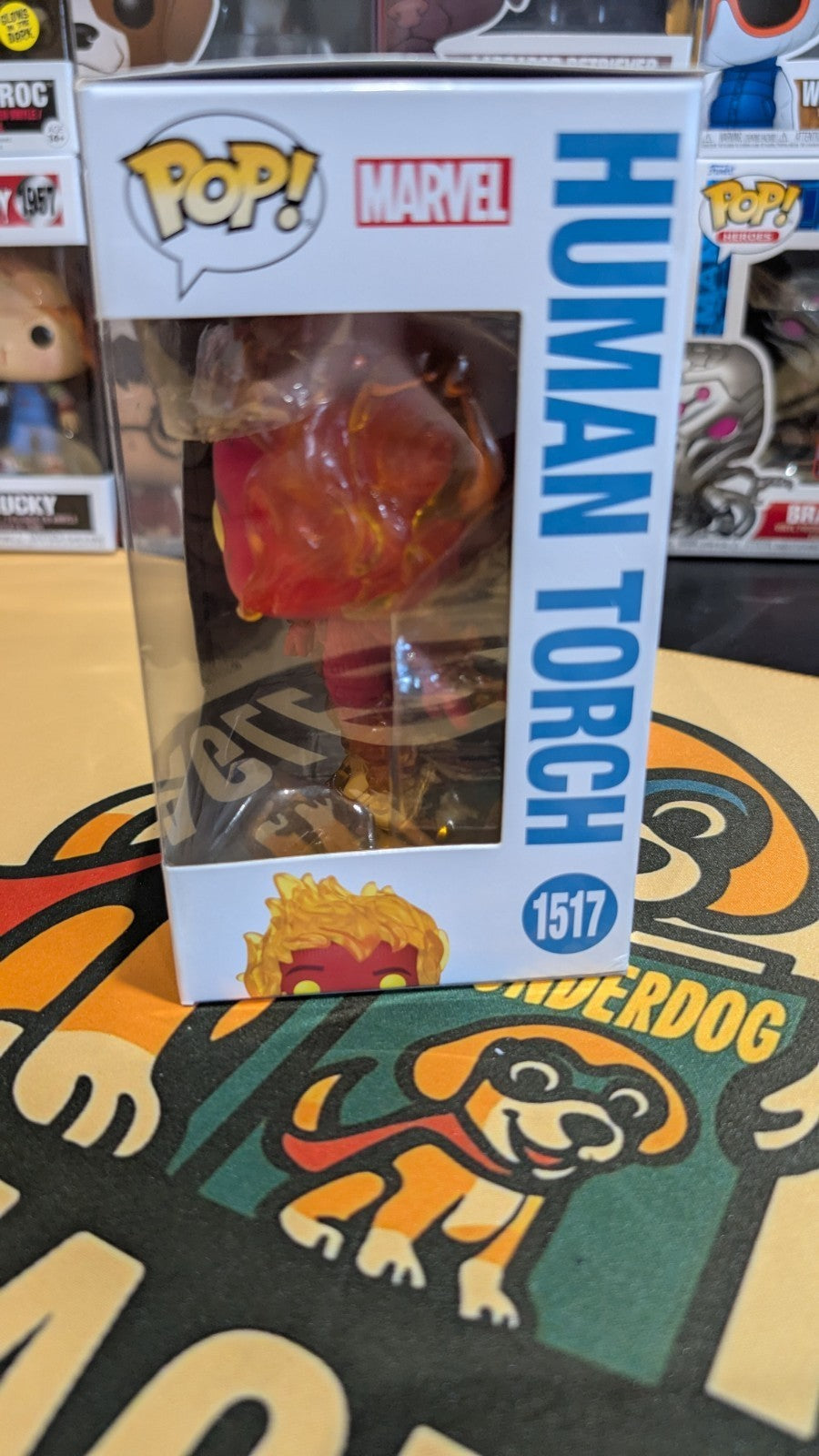 Funko Pop! Human Torch the Fantastic Four First Steps #1517 Marvel Collectible