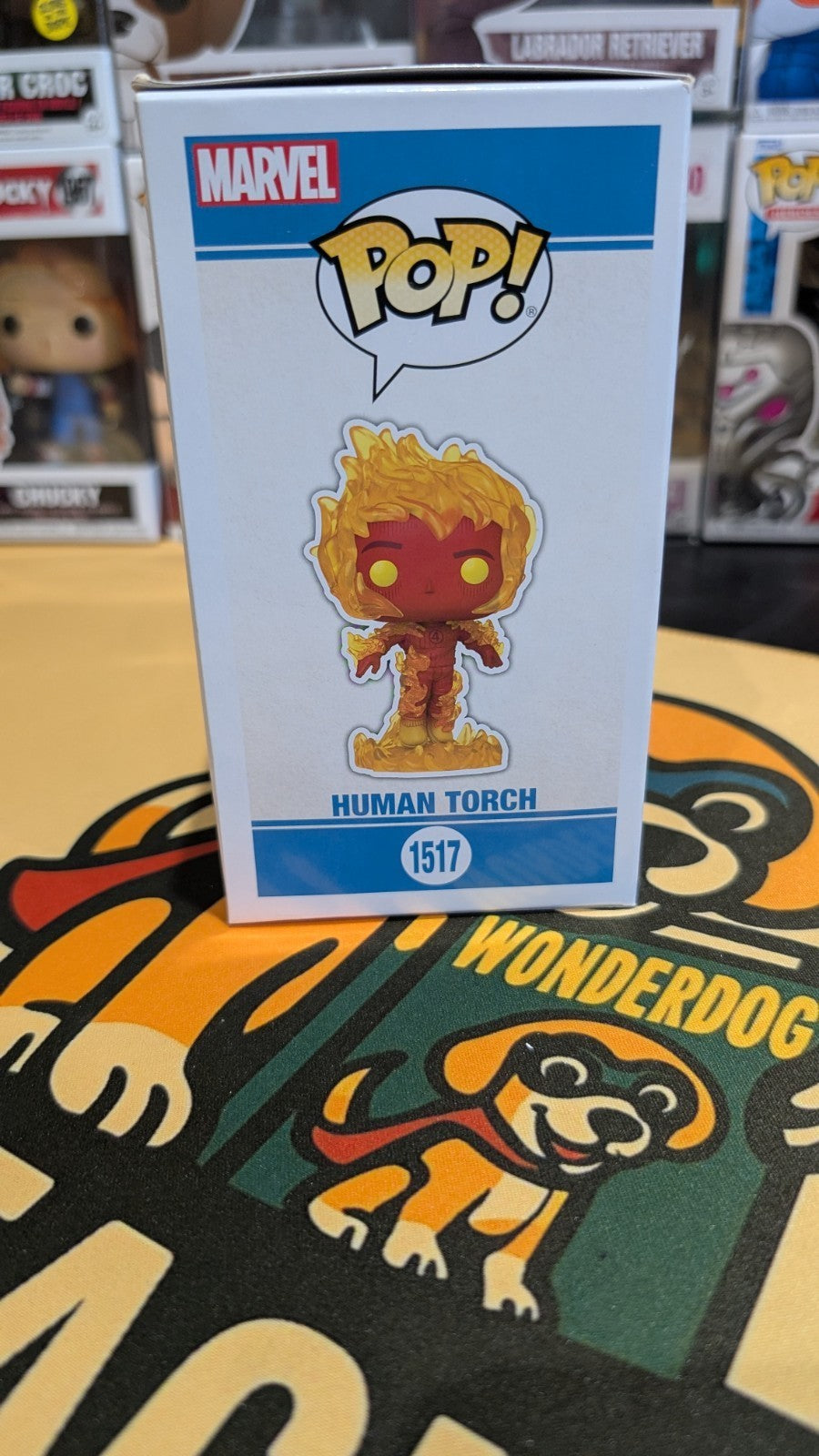 Funko Pop! Human Torch the Fantastic Four First Steps #1517 Marvel Collectible