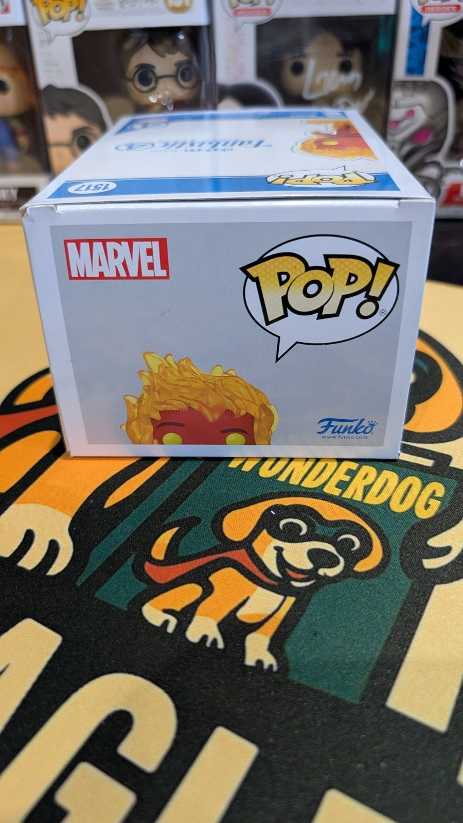 Funko Pop! Human Torch the Fantastic Four First Steps #1517 Marvel Collectible