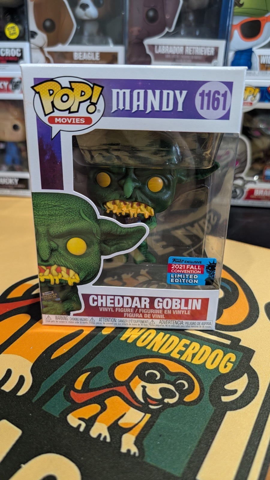 Funko POP Movies Figure Mandy #1161 Cheddar Goblin