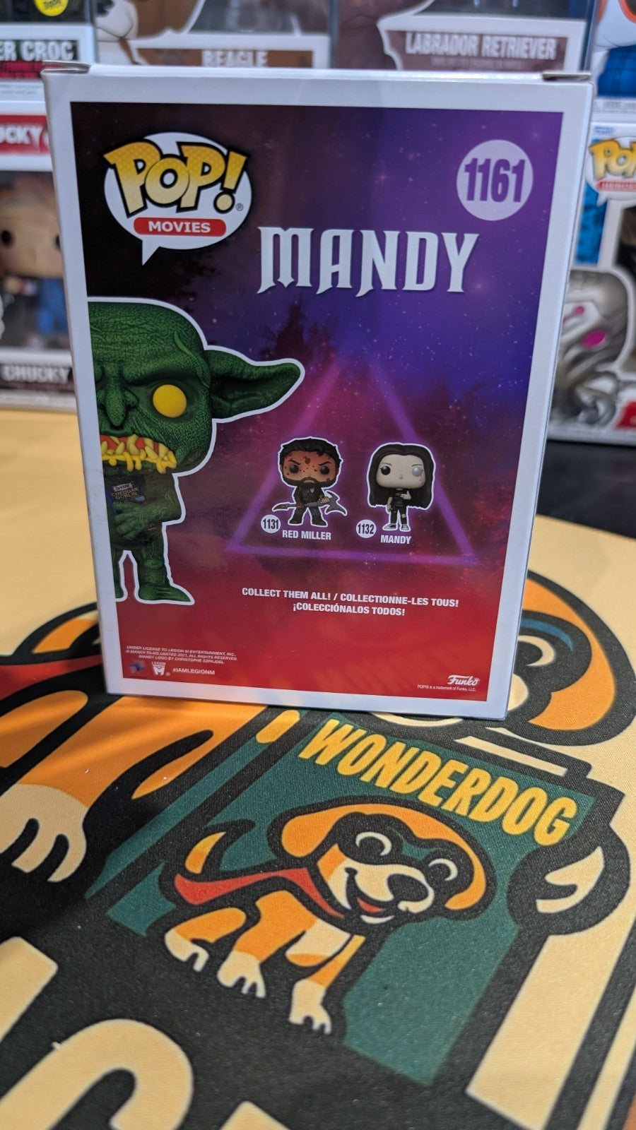Funko POP Movies Figure Mandy #1161 Cheddar Goblin