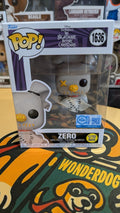 Funko POP! The Nightmare Before Christmas 1636 Zero (Patchwork) (Glow) NEW BNIB
