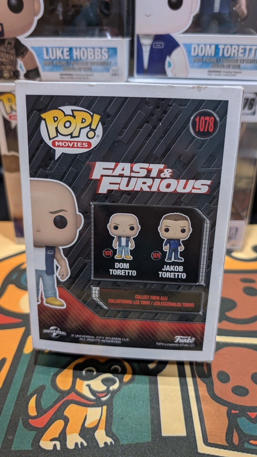 Funko POP! Movies: Fast and Furious Dom Toretto #1078