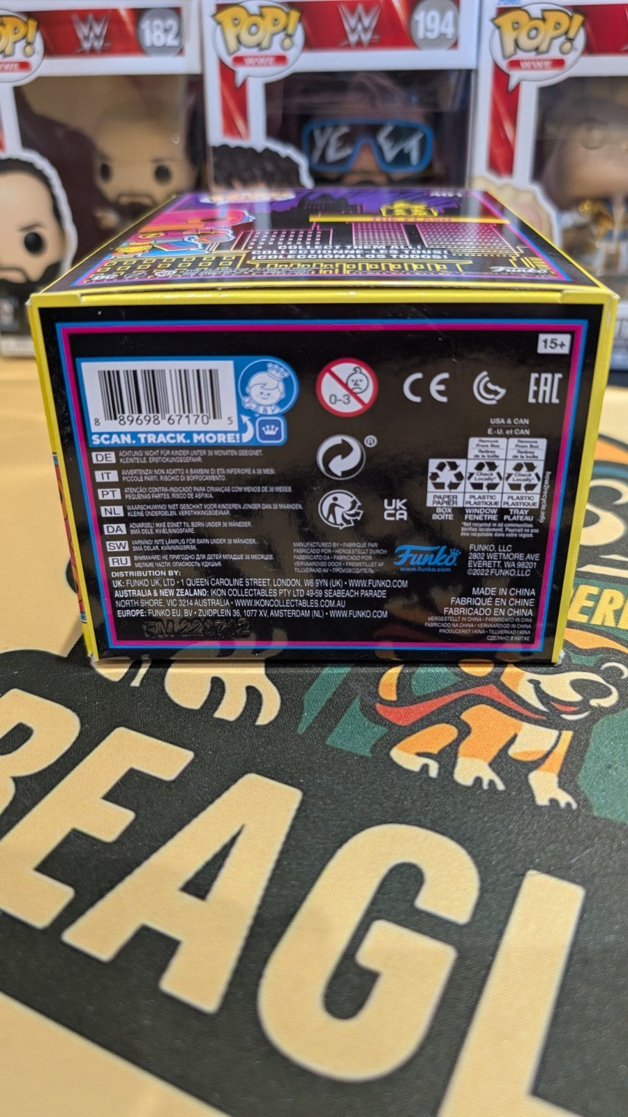 Funko Pop! Dc The Flash Black Light #401 Asia Exclusive RARE