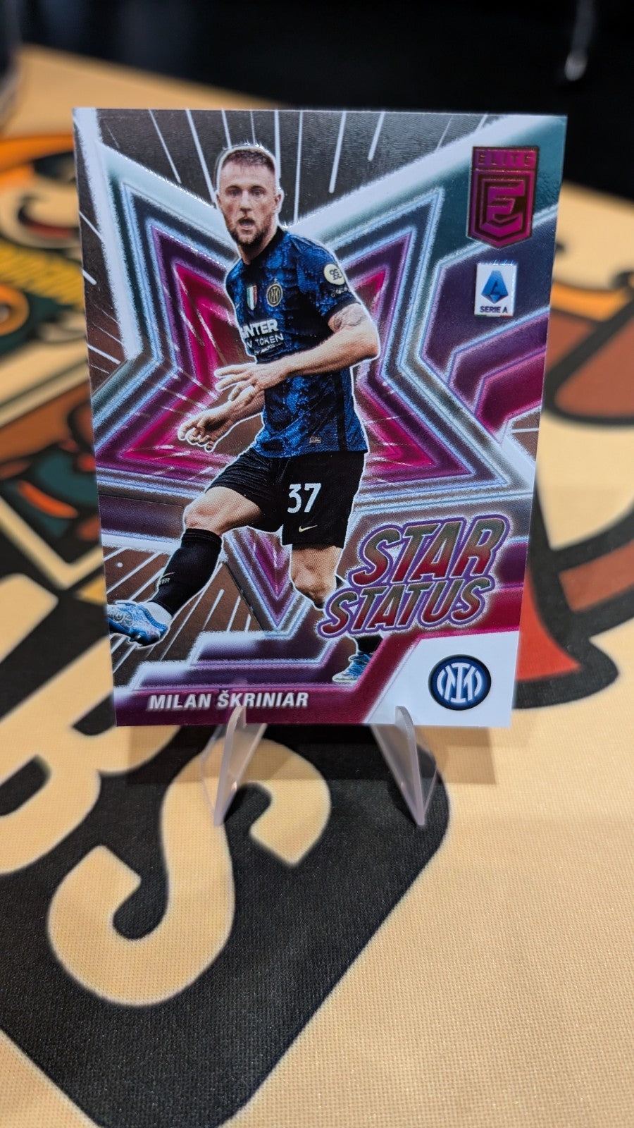 Panini Donruss 2021-22 Serie A #10 Inter Milan Skriniar Star Status