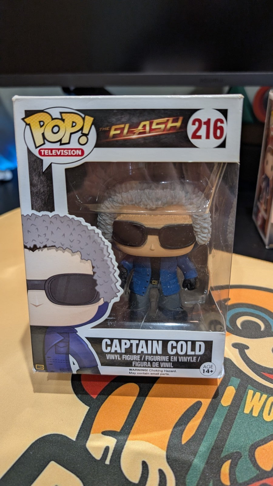 Funko Pop! - Vaulted The Flash Vinyl Figure: Captain Cold #216