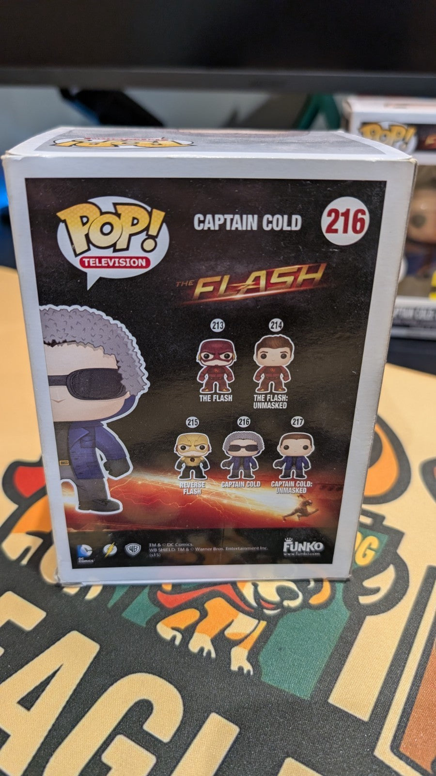 Funko Pop! - Vaulted The Flash Vinyl Figure: Captain Cold #216