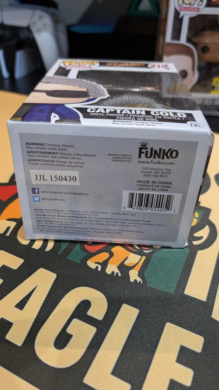 Funko Pop! - Vaulted The Flash Vinyl Figure: Captain Cold #216