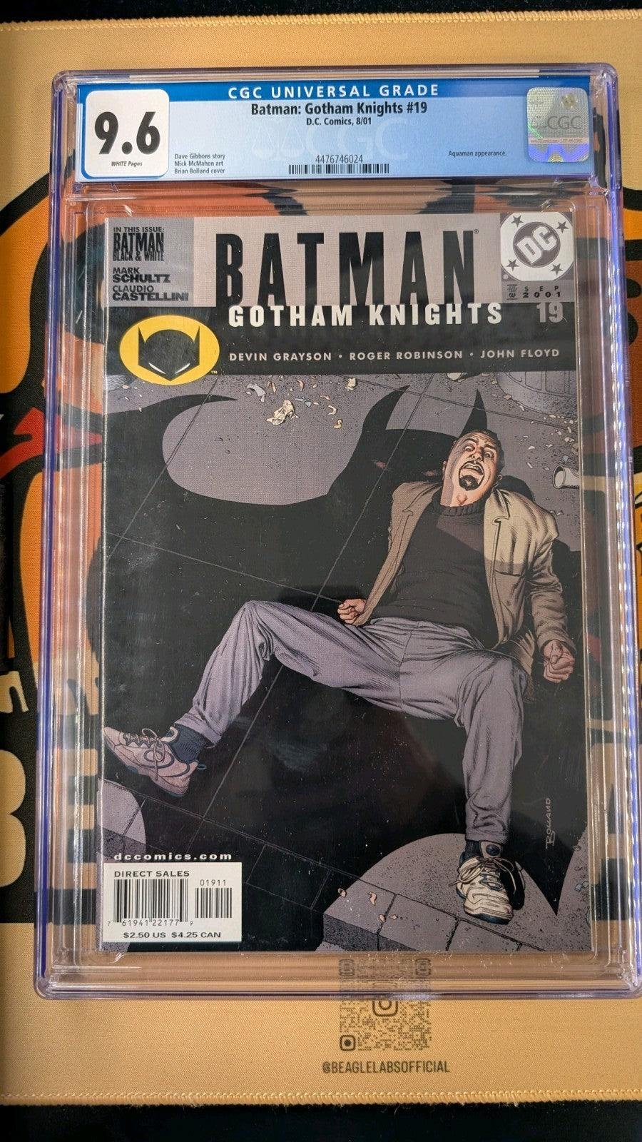 Batman: Gotham Knights (2001) #19 CGC 9.6 White Pages DC Comics 08/01
