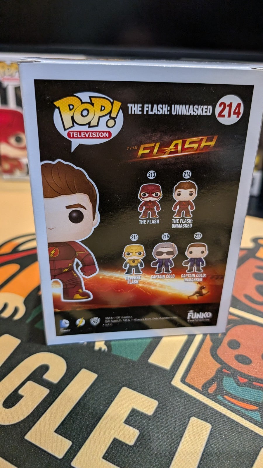 The Flash: Unmasked 214 Funko Pop! Vinyl FLASH - 2015 Summer Con