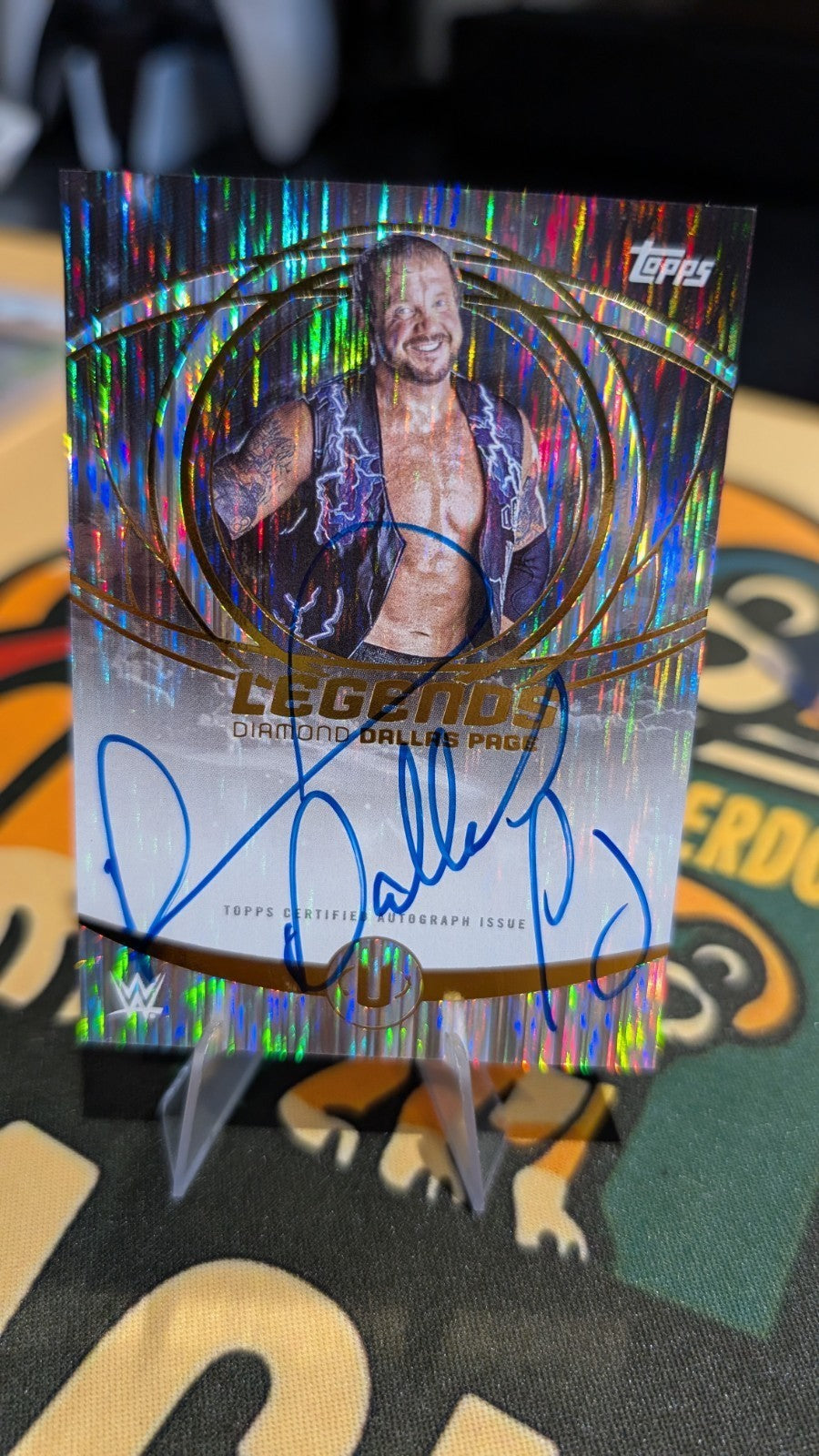 Diamond Dallas Page WWE Universe Topps 2025 LGA-DDP Autograph Legends Card