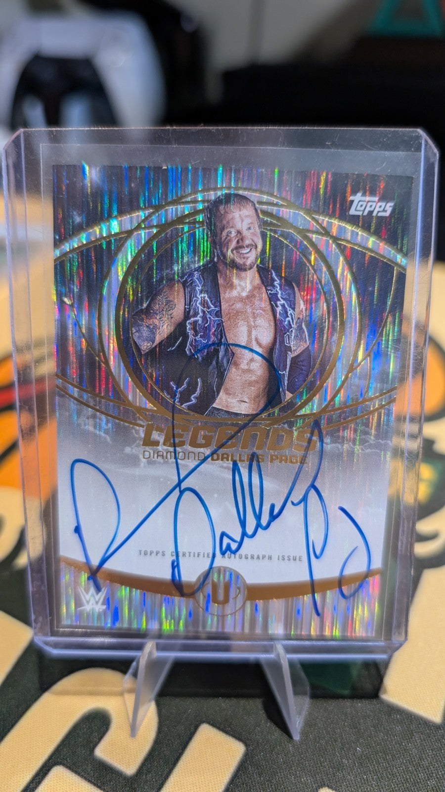 Diamond Dallas Page WWE Universe Topps 2025 LGA-DDP Autograph Legends Card
