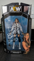 AEW Unrivaled Series 1 Britt Baker Signed Wrestling Figure SWAU COA WWE