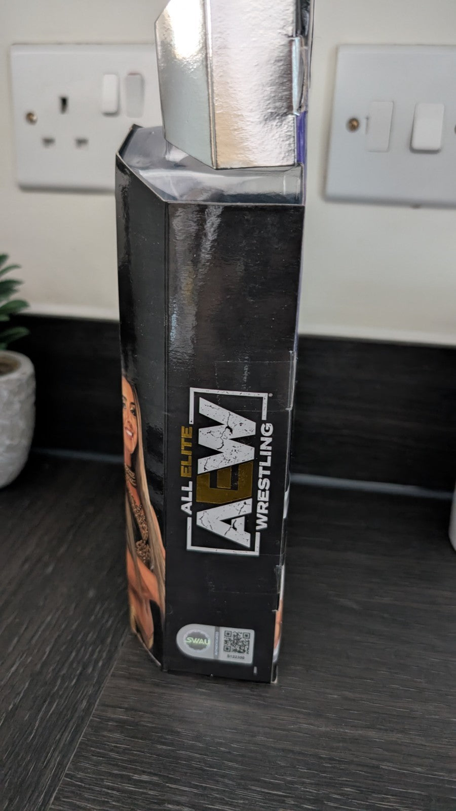 AEW Unrivaled Series 1 Britt Baker Signed Wrestling Figure SWAU COA WWE