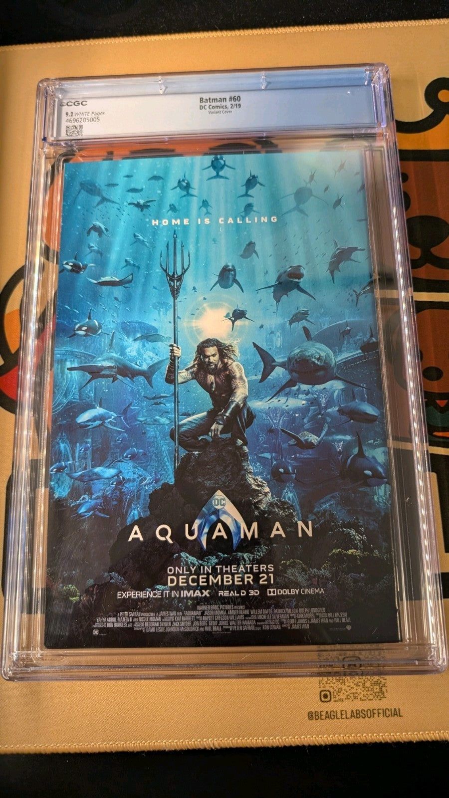 Batman #60 - DC 2019 Mattina Variant Issue - CGC Graded NM/MT 9.2 Penguin cover