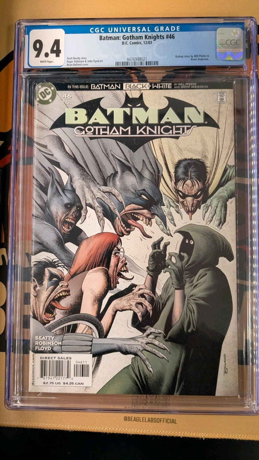 Batman: Gotham Knights (2003) #46 CGC 9.4 White Pages DC Comics 12/03