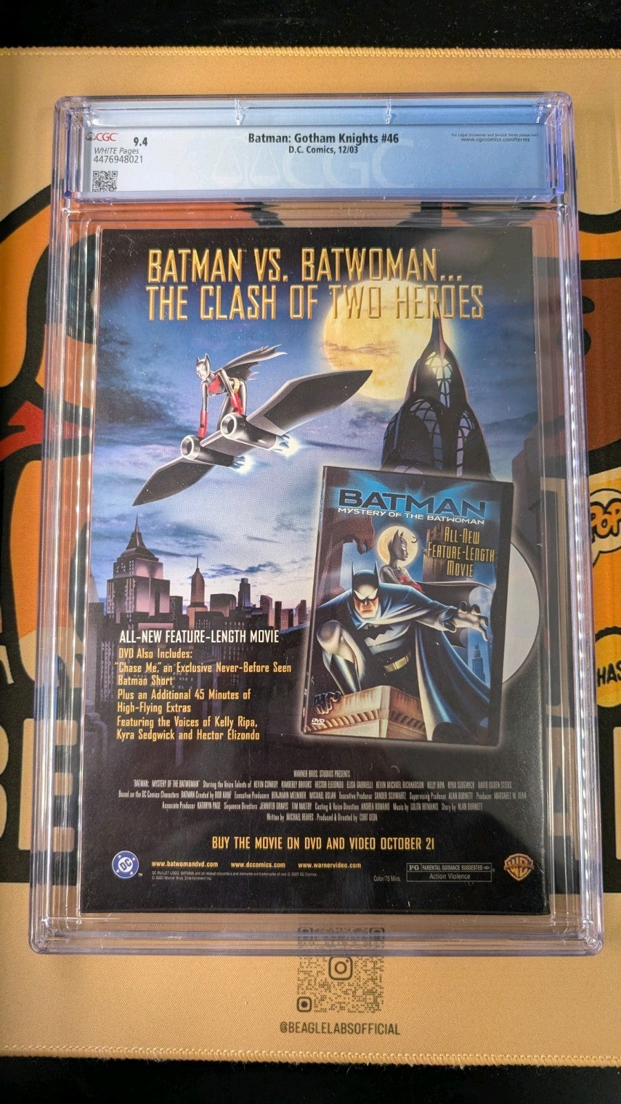 Batman: Gotham Knights (2003) #46 CGC 9.4 White Pages DC Comics 12/03