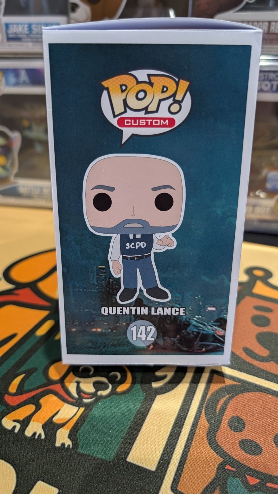 Custom Funko Pop! TV DC Heroes Arrow Quentin Lance