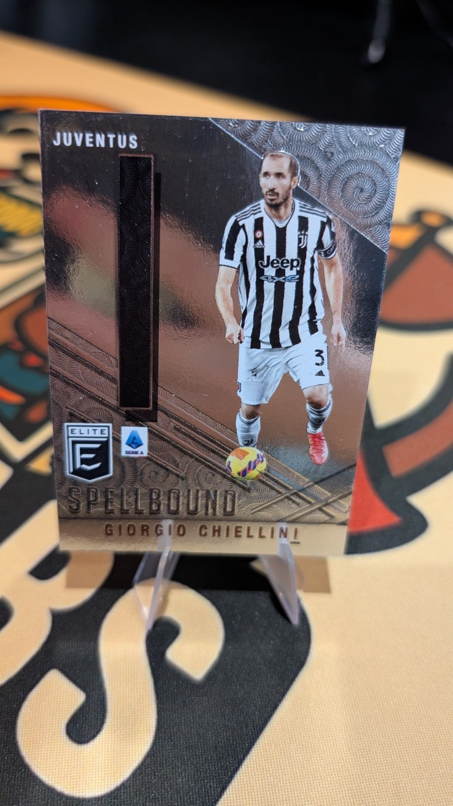 2021-22 Panini Donruss Elite Serie A Juventus Turin Spellbound Giorgio Chiellini