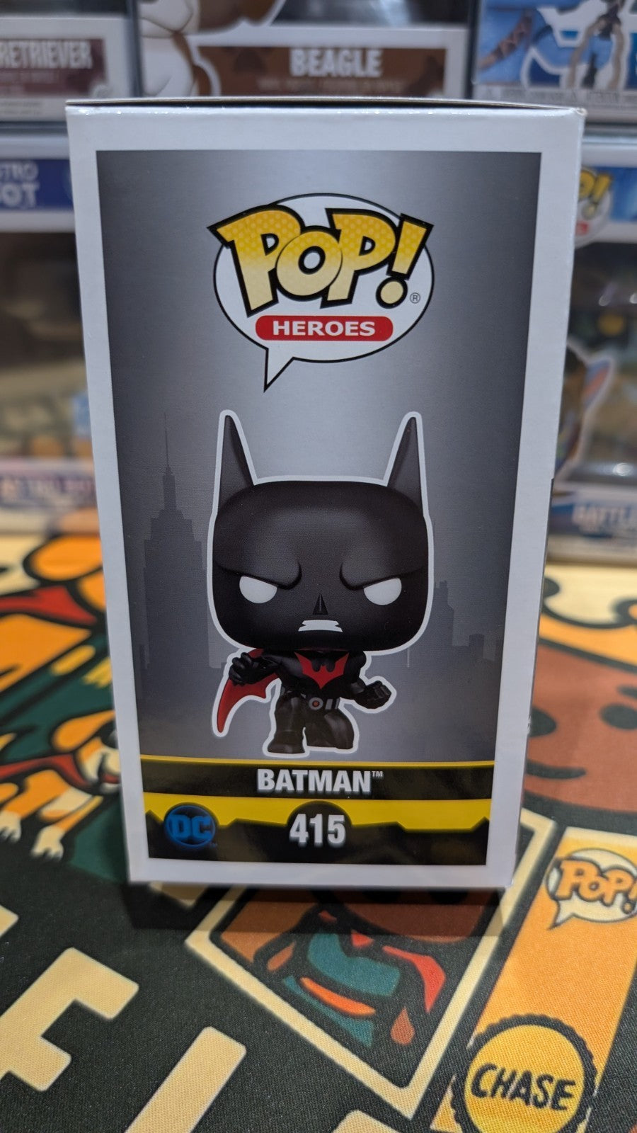 Batman Beyond Will Friedle Autographed Funko Pop 415 SWAU Authenticated Signed