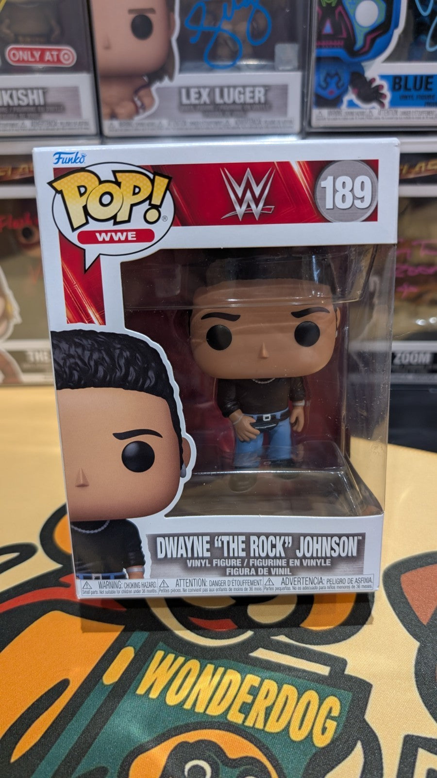 Funko POP! WWE Dwayne “The Rock” Johnson #189 Vinyl Figure