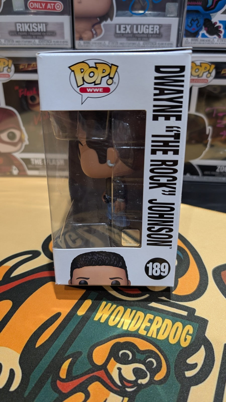 Funko POP! WWE Dwayne “The Rock” Johnson #189 Vinyl Figure