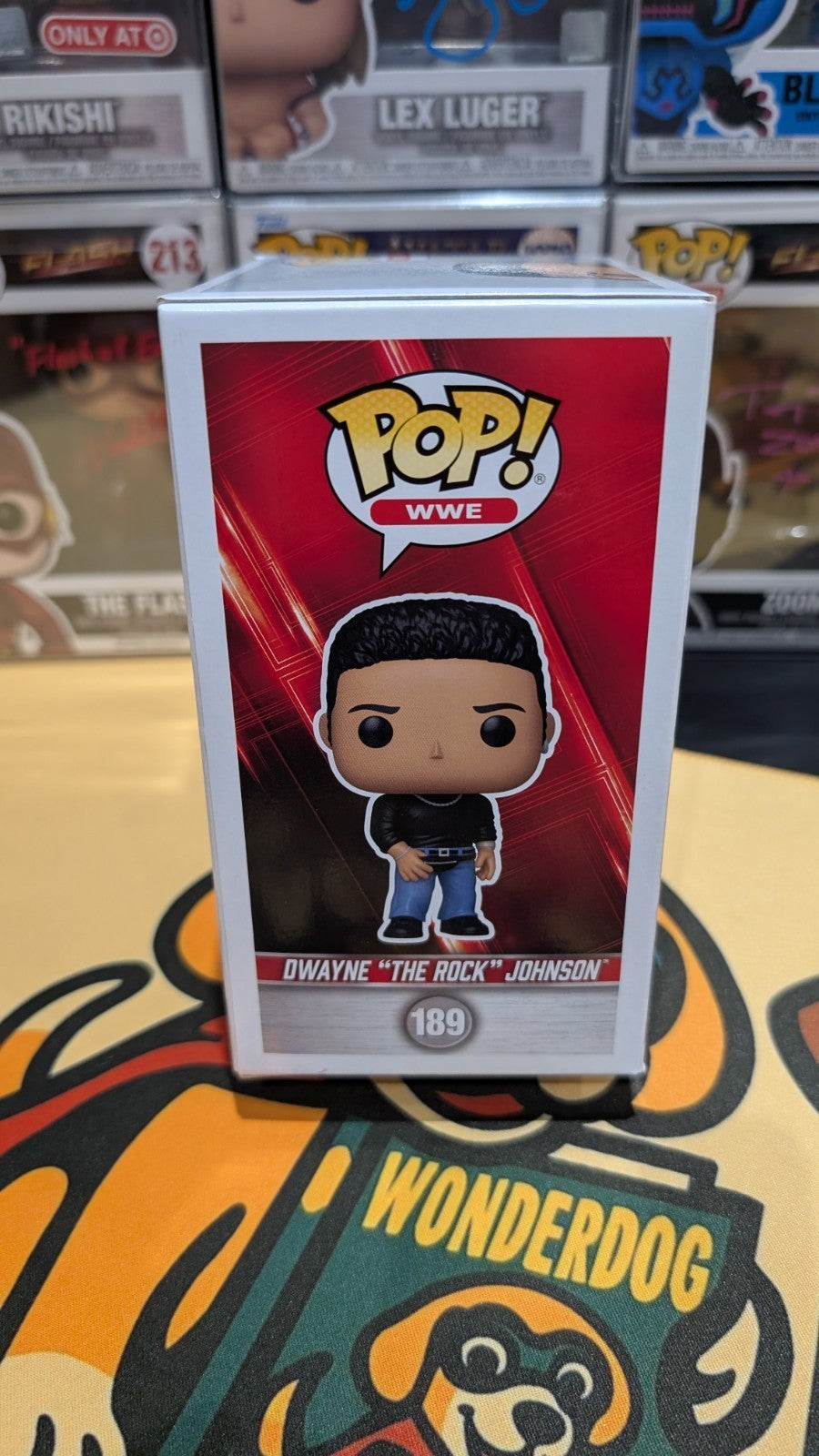 Funko POP! WWE Dwayne “The Rock” Johnson #189 Vinyl Figure